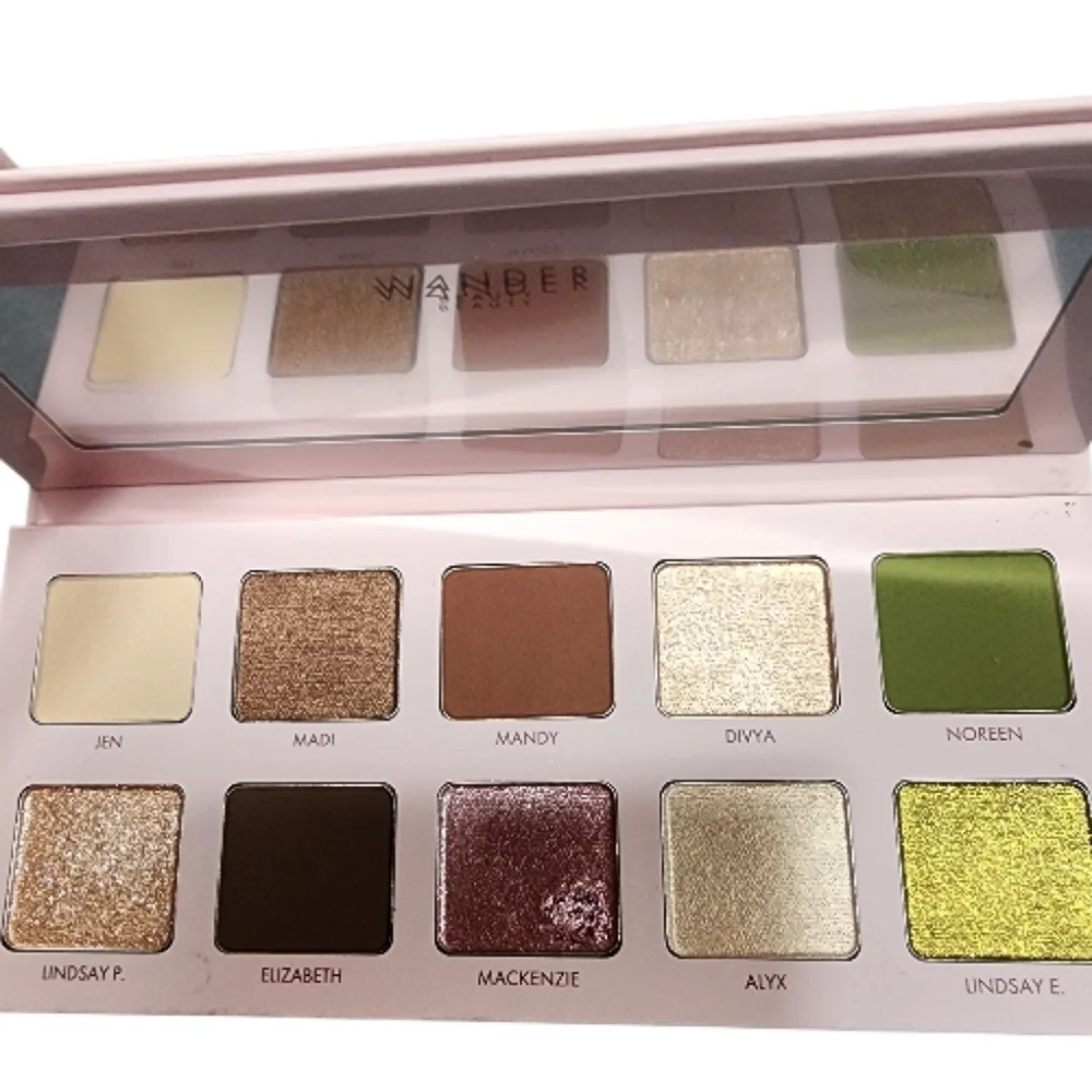Wander Beauty Trailblazer Palette 10 Pan 7.5g .25oz Shimmer And Matte NEW unused